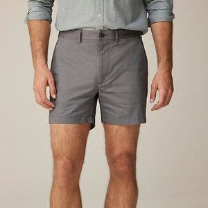 J.Crew Flex Chino Shorts, 5" Inseam - Gray - Size 30